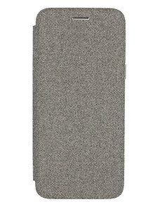 Vennus Vennus Cotton knížkové pouzdro pro Apple iPhone X šedá