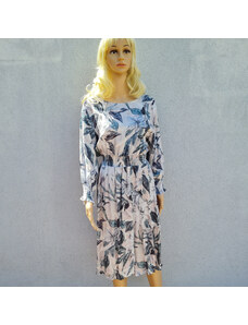 Dolce Moda Dámské květinové šaty 0139 - světlejší vzor