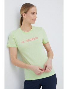 Zelené, sportovní dámské topy, trička a tílka adidas - GLAMI.cz