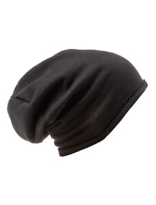 Ombre Clothing Pohodlná černá čepice H026