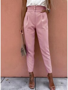 Kalhoty Arlet světle růžové