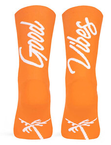 Pacific and Co Ponožky GOOD VIBES Orange