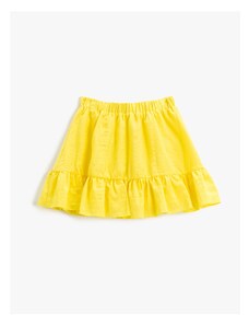 Koton Mini Skirt Frilly Elastic Waist