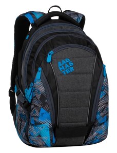 Školní batoh Bagmaster bag 20 d blue/grey/black