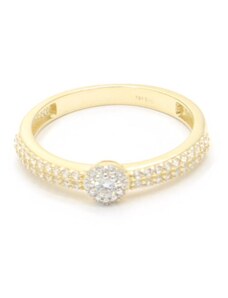 Zlatý prsten MG AU 585/000 2,25 gr GU061301Y-58