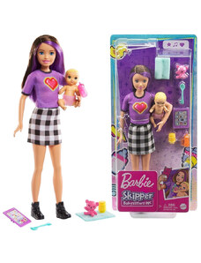 Mattel Barbie Chůva Skipper + miminko