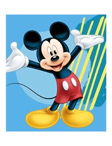 Grupo BC Fleecová deka Disney - Mickey Mouse - 120 x 140 cm