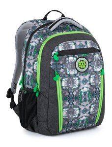 Školní batoh Bagmaster boston 21 b green/gray