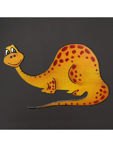 AMADEA Dřevěný magnet dinosaurus, 20 cm