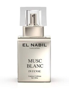 MUSC BLANC INTENSE - dámská a pánská parfémová voda El Nabil - 15 ml