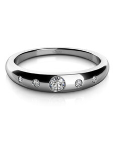 Couple Luxur Zlatý dámský prsten Nika 6860502 Velikost prstenu: 53