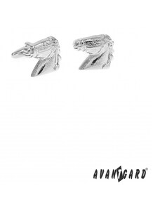 Stříbrné manžetové knoflíčky kůň Avantgard 580-41006