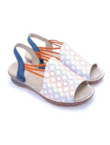 Sandály ve veselém barevném zpracování Ara 12-27241
