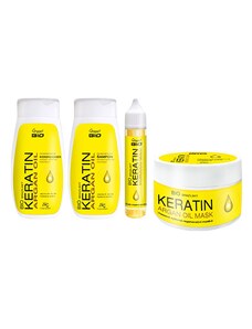 AWA cosmetics Sada Keratin Argan oil 4ks