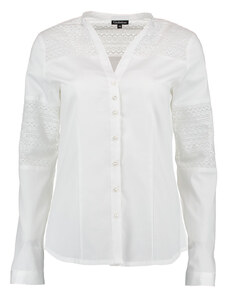 Orbis textil Orbis košile dámská bílá s krajkou 3334/01 dlouhý rukáv (V) Varianta: 36
