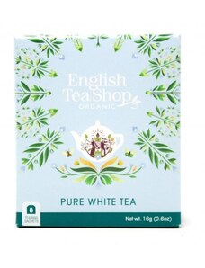 ENGLISH TEA SHOP ETS čistý Bílý čaj, 8 sáčků
