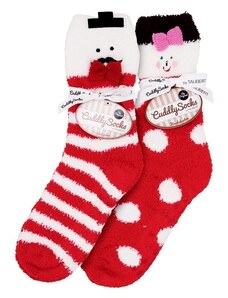 Dámské dárkové spací protiskluzové vánoční ponožky Taubert UNI