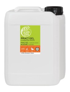 Prací gel z mýdlových ořechů s BIO pomerančovou silicí (kanistr) Tierra Verde 5l