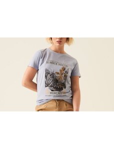 Dámské triko GARCIA ladies T-shirt ss 2892-lavender grey