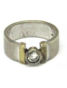 AutorskeSperky.com - Stříbrný prsten se zirkonem - S3287