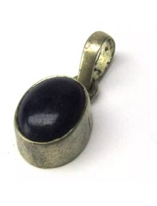 AutorskeSperky.com - Stříbrný přívěsek s lapis lazuli - S3582