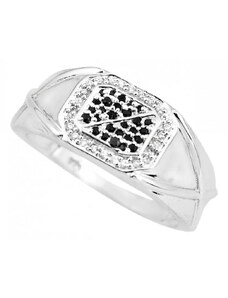 AutorskeSperky.com - Stříbrný prsten se safírem - S4035