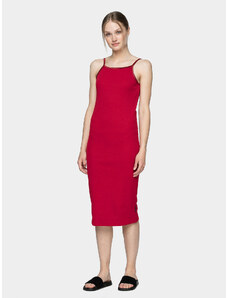 Outhorn HOL21-SUDD601 RED Dámské šaty