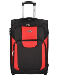 Cestovní kufr černo červený - RGL Bond M červená