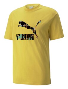 Pánské Tričko PUMA HC GRAPHIC TEE BAMBOO 53363231 – žlutá