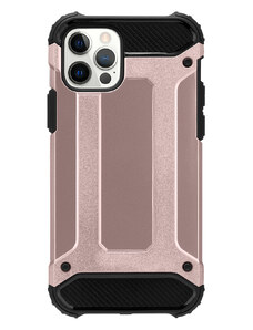 Ochranný kryt pro iPhone XR - Mercury, Metal Armor Rose