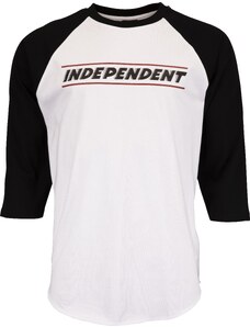 independent Pánské triko btg shear baseball top black/white