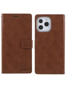 Ochranné pouzdro pro iPhone 13 Pro MAX - Mercury, Bluemoon Diary Brown