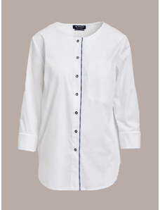 Bílá bavlněná košile Verpass