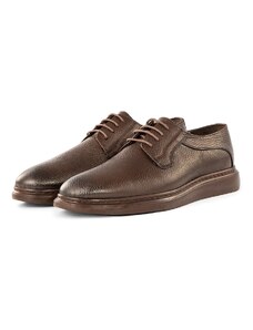 Ducavelli Enkel Genuine Leather Men's Casual Classic Shoes, Genuine Leather Classic Shoes, Derby Classic