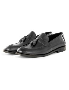 Ducavelli Quaste Genuine Leather Men's Classic Shoes, Loafer Classic Shoes, Moccasin Shoes
