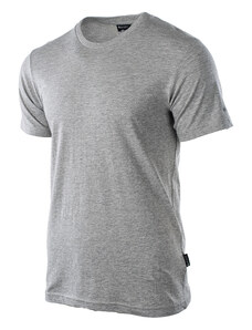HI-TEC Plain - bavlněné pánské tričko (šedé)
