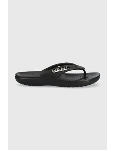 Žabky Crocs černá barva, 207713.001-BLACK