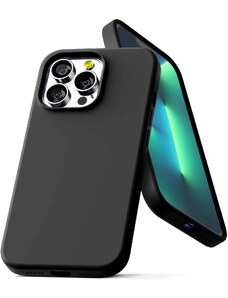 Ochranný kryt pro iPhone 13 Pro - Mercury, Silicone Black