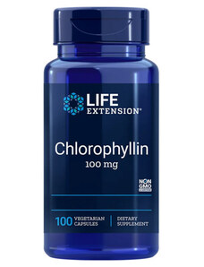 Life Extension Chlorophyllin 100 ks, vegetariánská kapsle, 100 mg