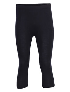 2117 ULLÅNGER- ECO Pánské 3/4 spodní kalhoty z merino vlny, černá