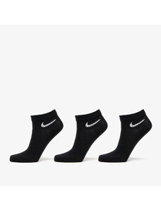 Pánské ponožky Nike Everyday Lightweight Ankle Socks 3-Pack Black