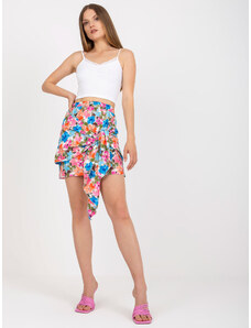Fashionhunters Dlouhá mini květinová tužková sukně RUE PARIS