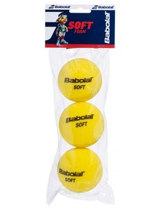 Tenisové míče Babolat Soft Foam žluté 3 Ks