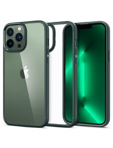 Ochranný kryt pro iPhone 13 Pro - Spigen, Ultra Hybrid Midnight Green