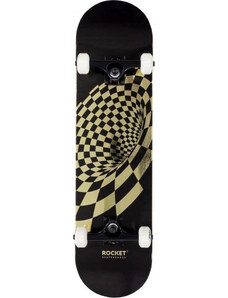Skateboard Rocket Vortex Foil Gold 8 INCH