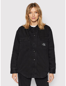 Calvin Klein dámská černá džínová bunda
