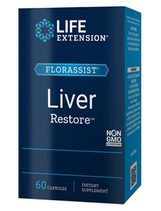 Life Extension FLORASSIST Liver Restore 60 ks, kapsle, 360 mg