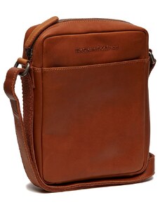 The Chesterfield Brand Kožená crossbody taška na doklady Saba koňaková