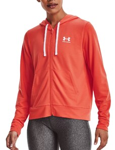 Mikina s kapucí Under Armour Rival Terry FZ Hoodie-ORG 1369853-872