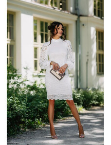 Bílé, pouzdrové šaty | 570 kousků - GLAMI.cz